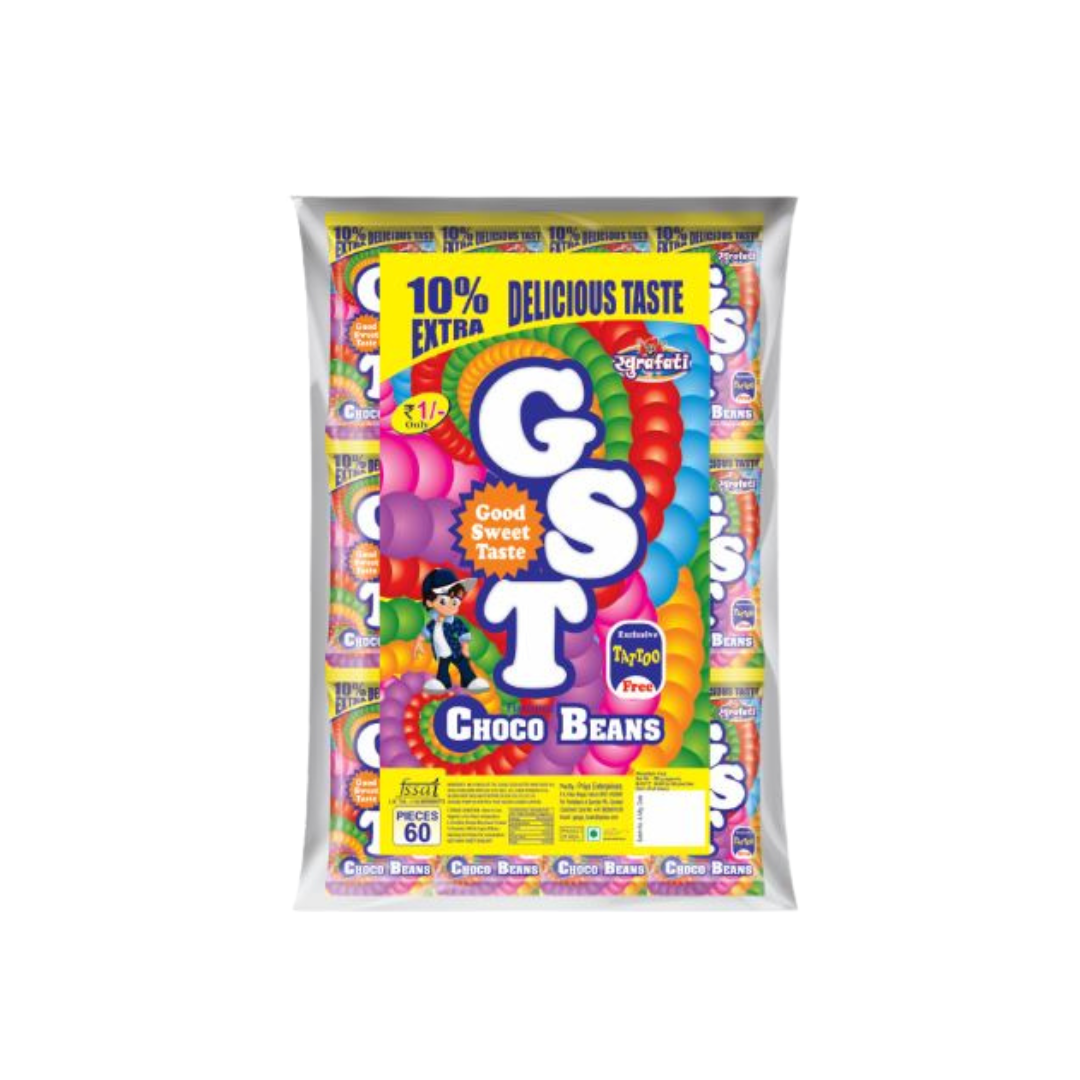 Choco Beans by Khurafati, tasty chocolate-coated candy beans