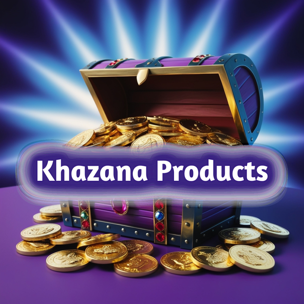 Khazana Products, an assortment of delicious candies and treats showcasing a variety of flavors and textures.