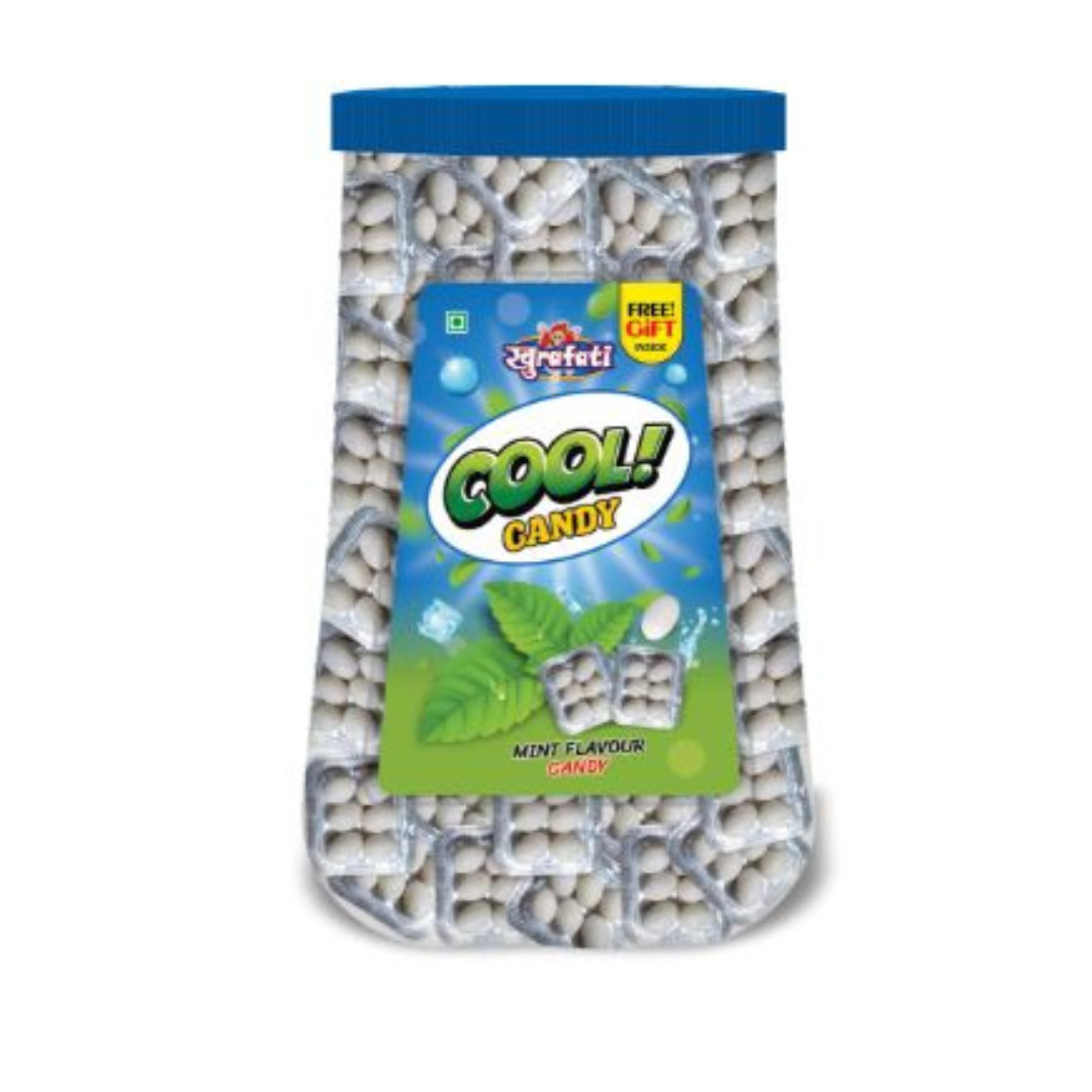 Colorful Cool Candy with refreshing flavors, perfect for a sweet treat on a hot day.